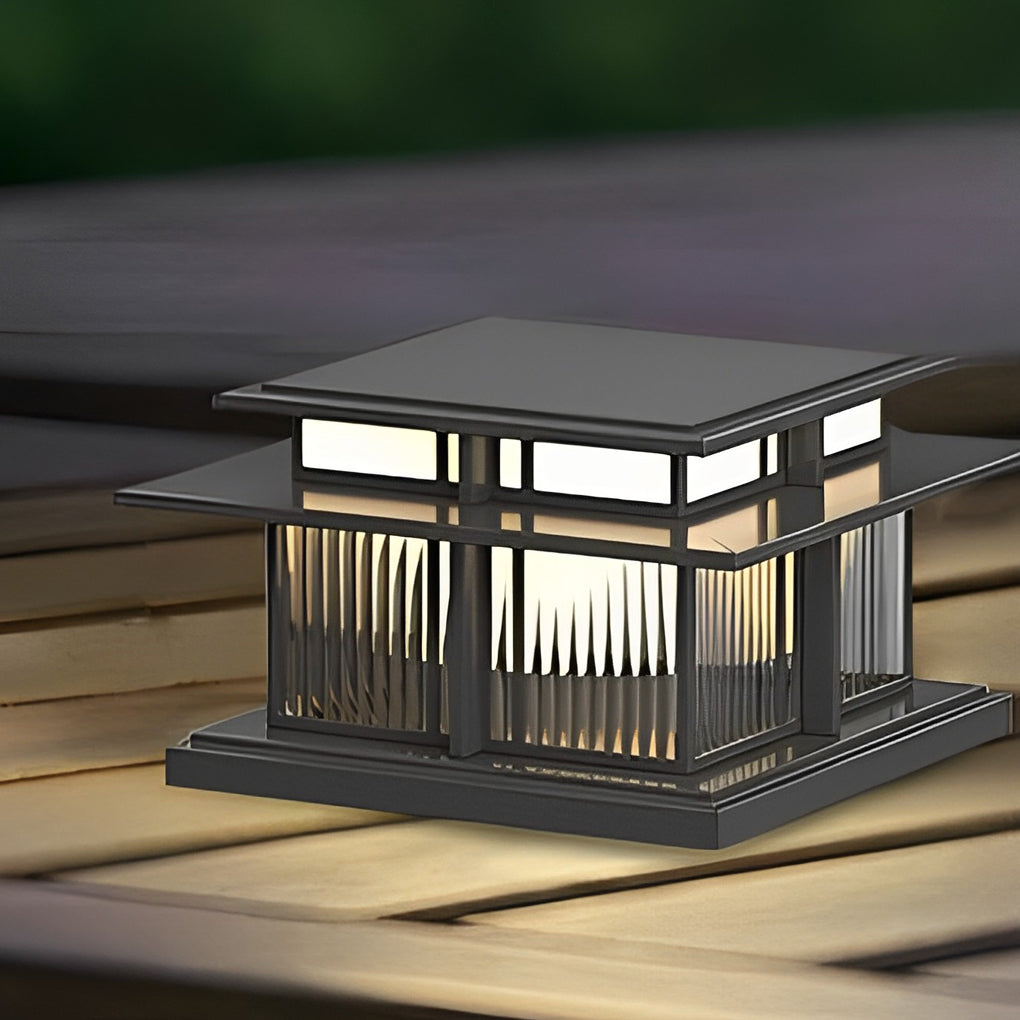Porch Pillar Lights Outdoor Waterproof LED Modern Light