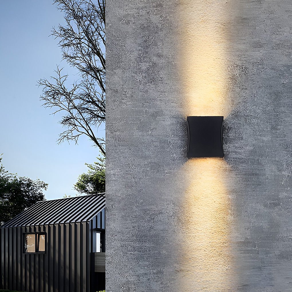 Black Wall Lights Modern up and down LED Outdoor Light