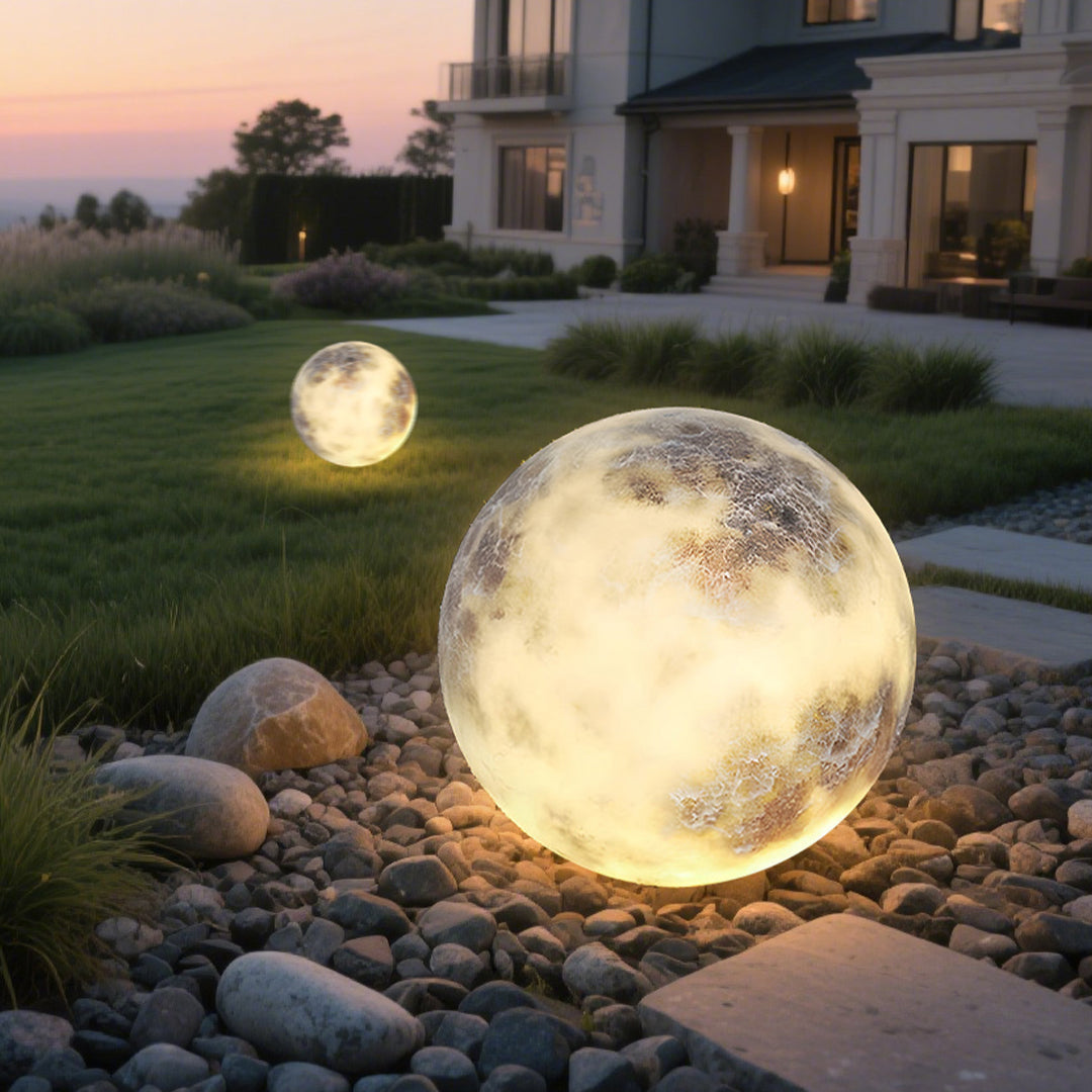 Moon Light Modern Waterproof Outdoor LED Lawn Light