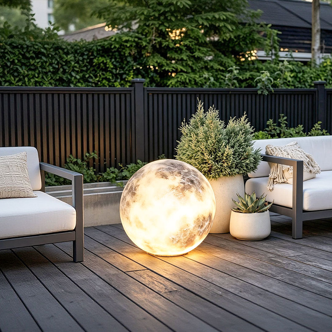 Moon Light Modern Waterproof Outdoor LED Lawn Light