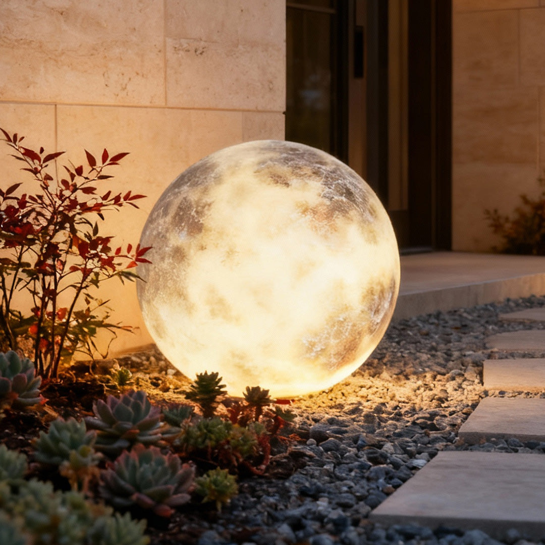Moon Light Modern Waterproof Outdoor LED Lawn Light