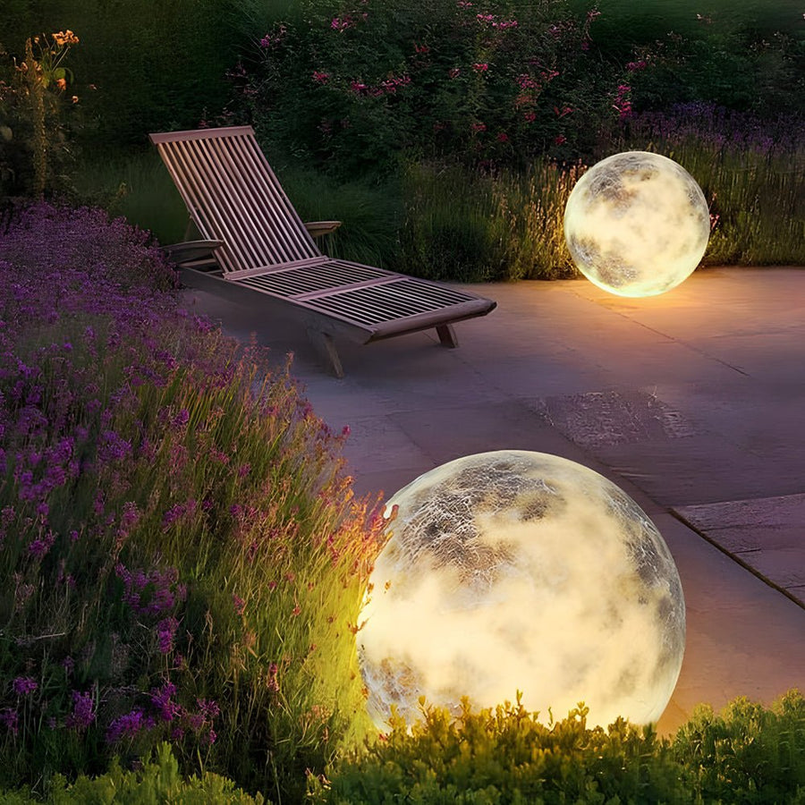 Moon Light Modern Waterproof Outdoor LED Lawn Light