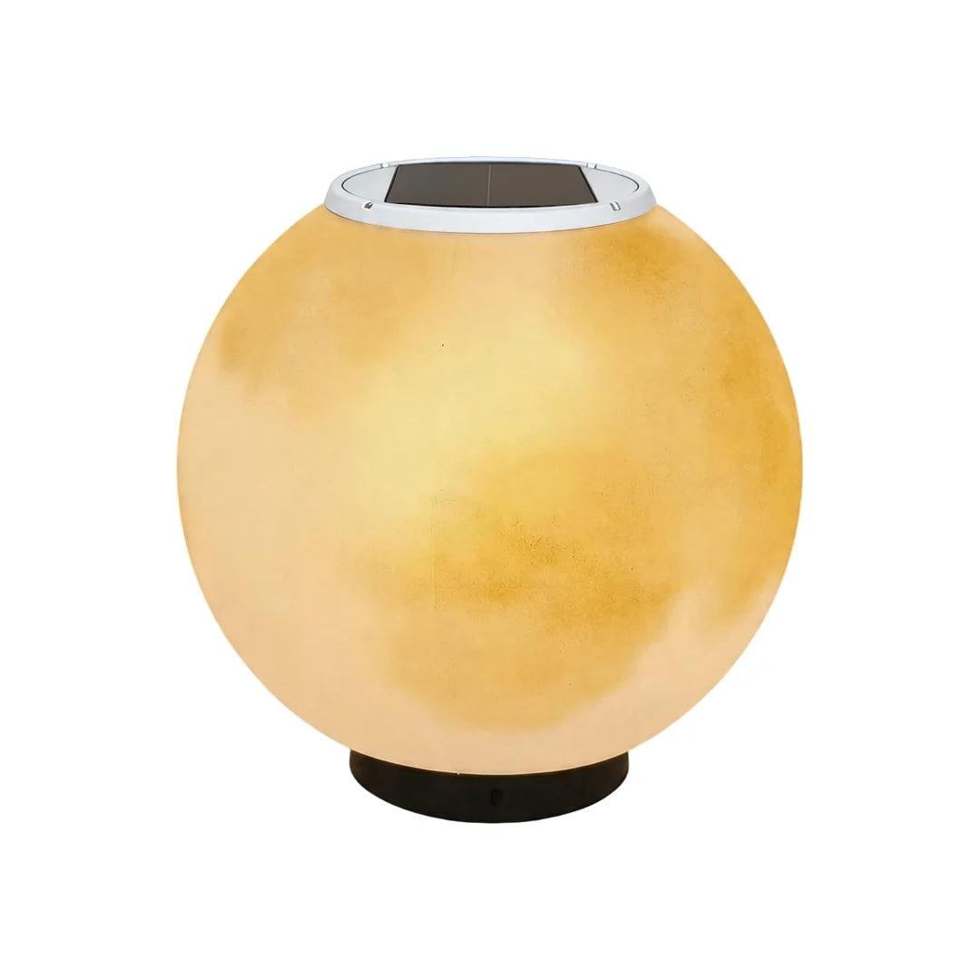 Moon Pillar Lights Modern Waterproof LED Resin Lamp