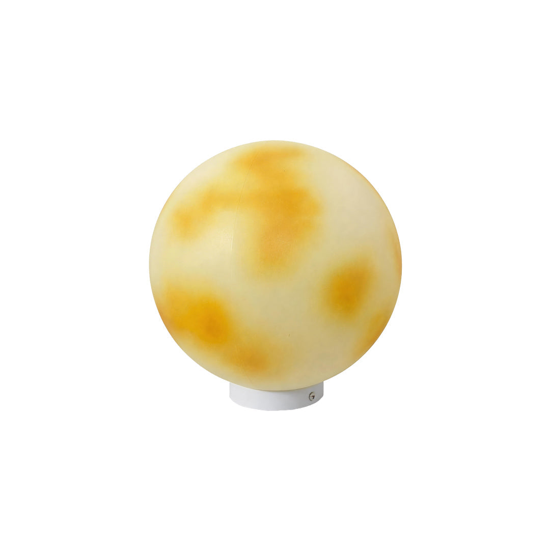 Moon-Shaped Stone Pillar Light Outdoor Decorative Light