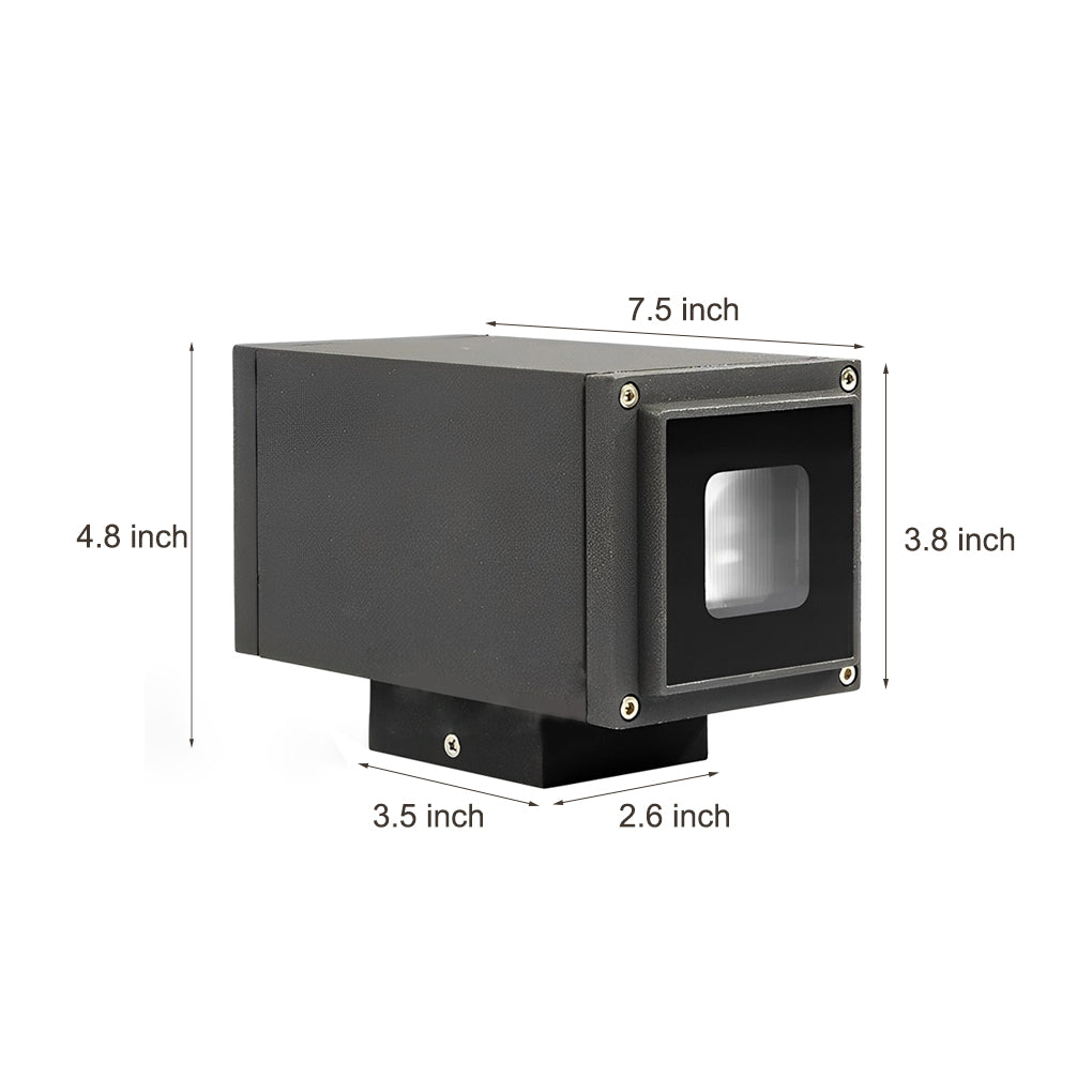 Narrow Beam Wall Sconce Up-Down LED Outdoor Building Wall Washer Light