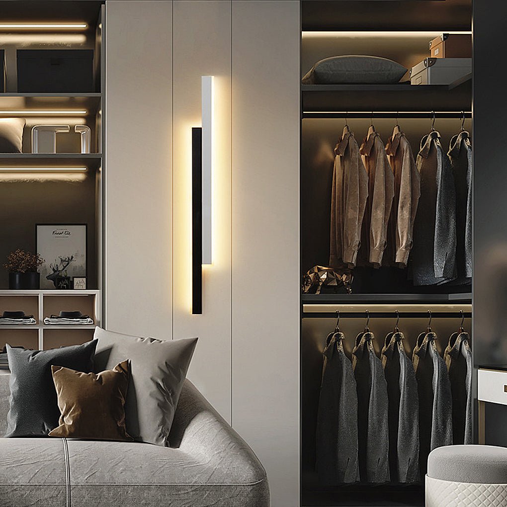 Vertical Wall Light Nordic Minimalist Dual-Strip LED Lamp