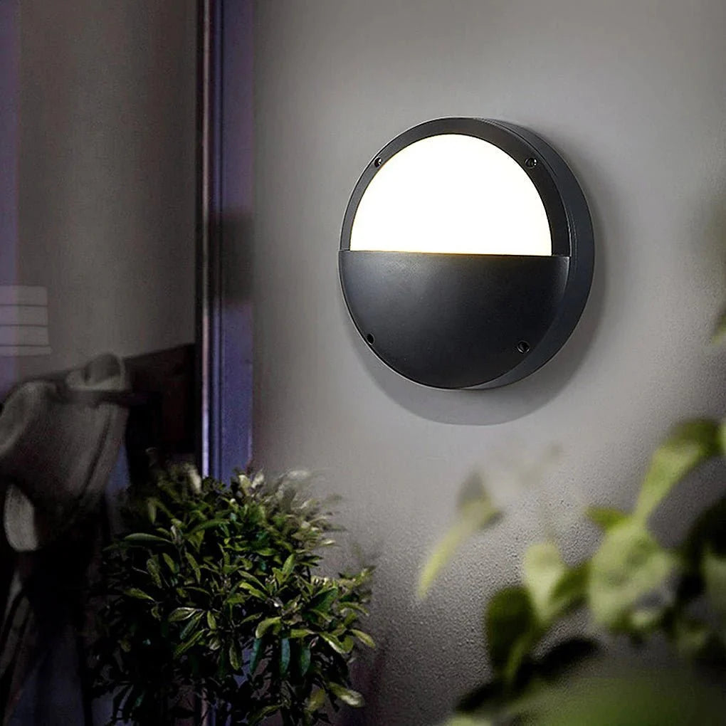 Outdoor ceiling lighting fixtures combine industrial grid flush mount aesthetics with LED efficiency for elegant garden lighting.