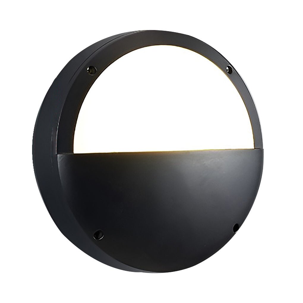 Outdoor ceiling lighting fixtures with industrial grid flush mount design deliver bright, energy-saving LED illumination outdoors.