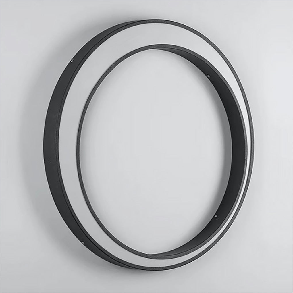 Outdoor Cylinder Wall Light Modern Moon LED Waterproof Light