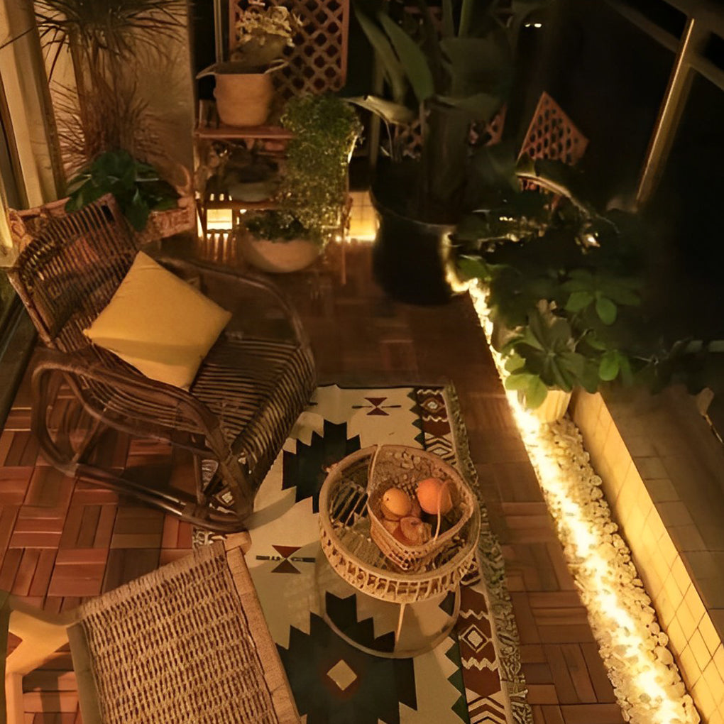 Outdoor Embedded LED Light Strips Modern Flexible Light
