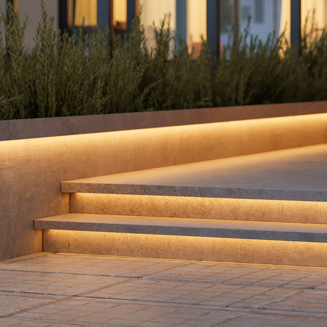 Outdoor Embedded LED Light Strips Modern Flexible Light