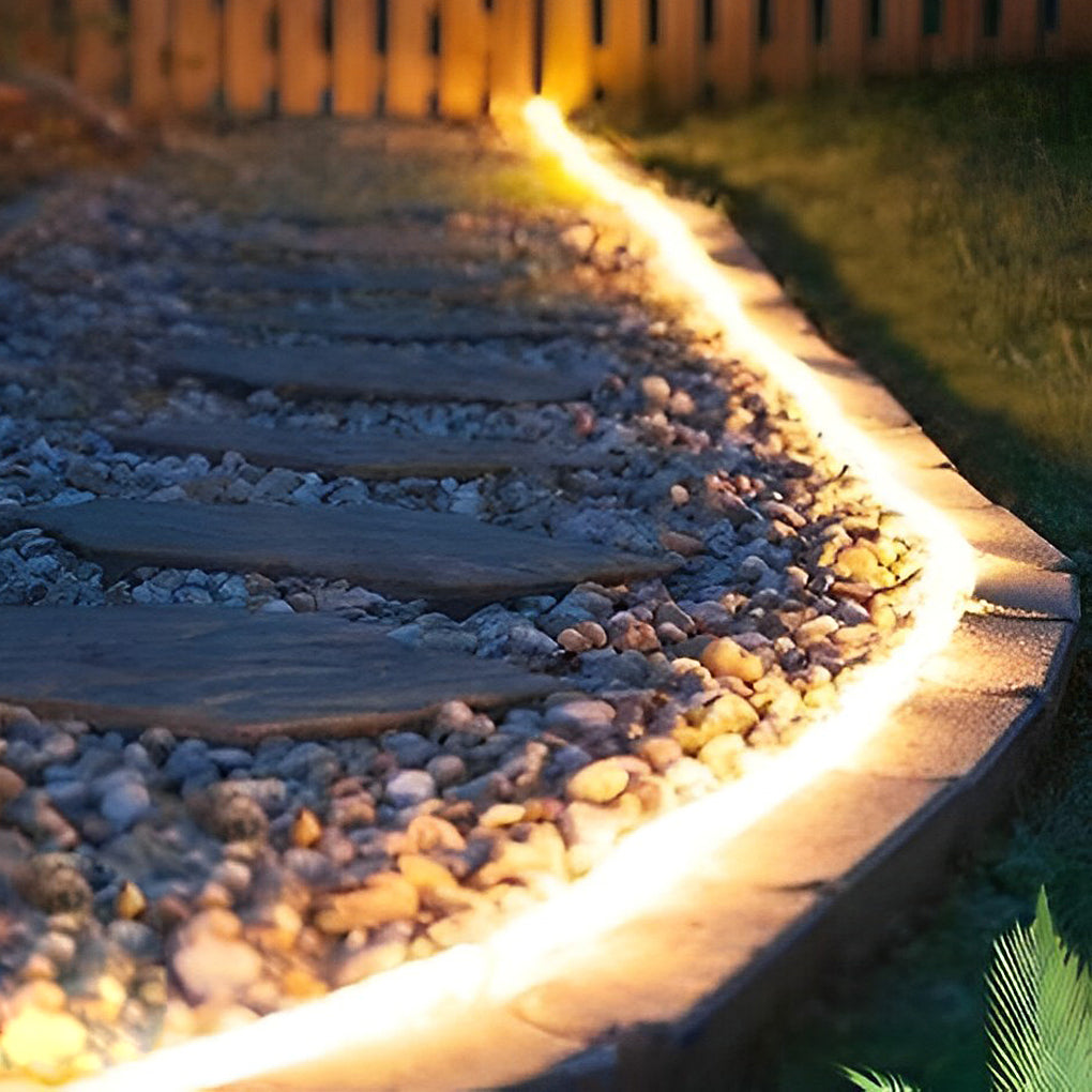 Outdoor Embedded LED Light Strips Modern Flexible Light