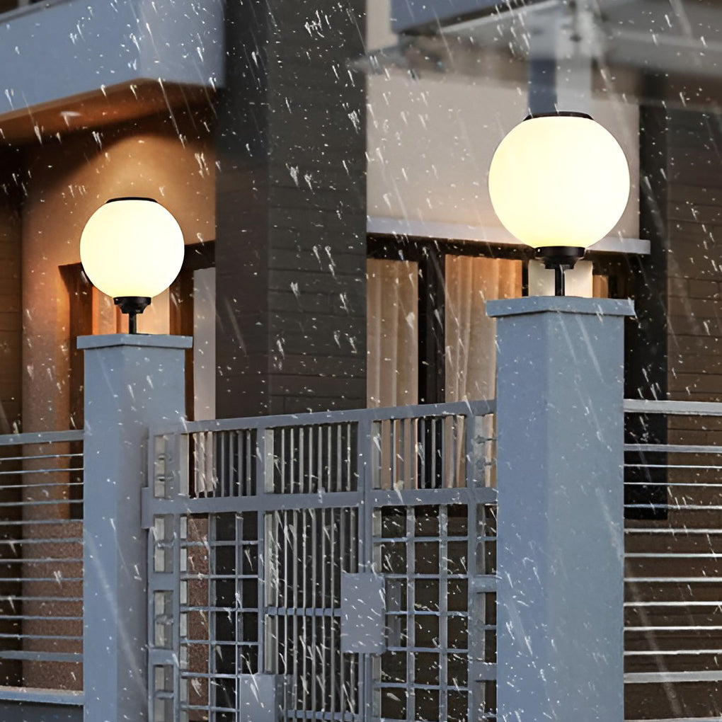 Outdoor Gate Pillar Lights Waterproof LED Solar Light