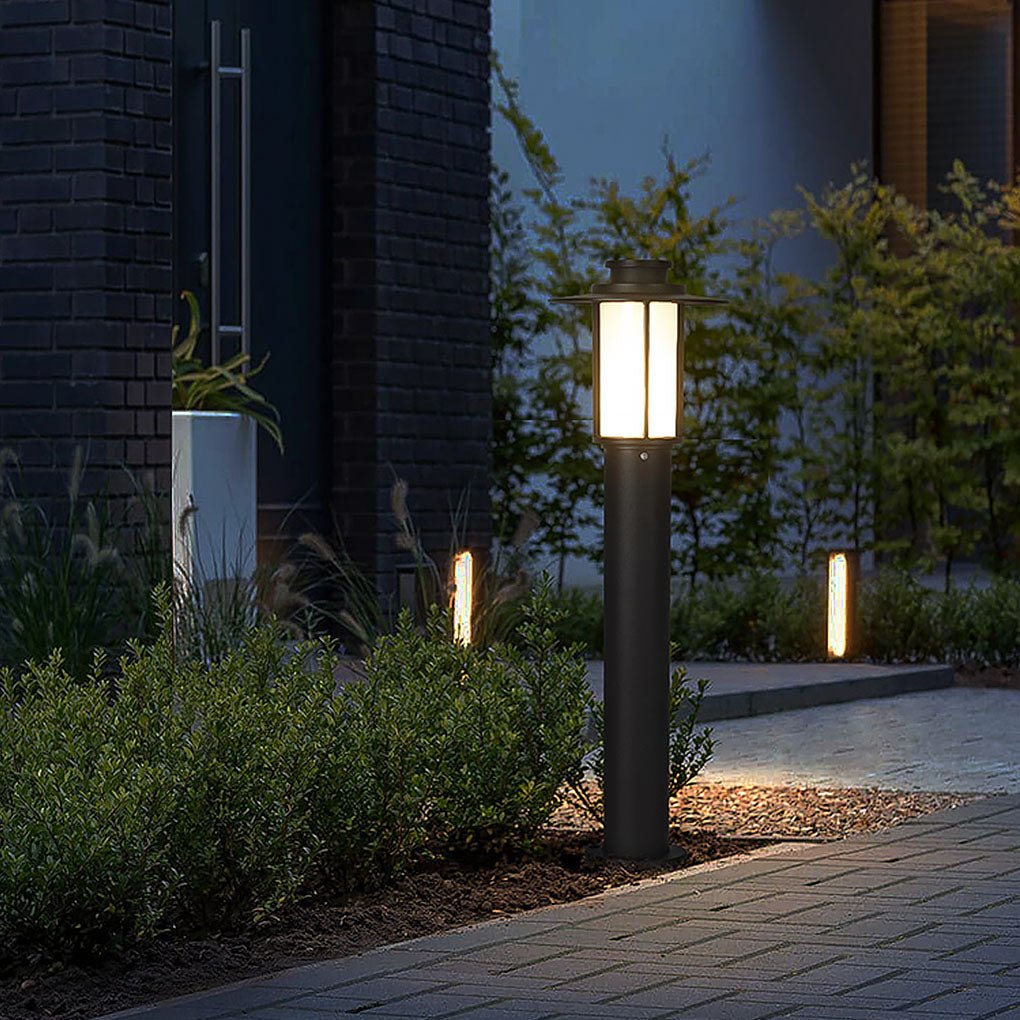 Landscape Bollard Lights Modern Minimalist LED Metal Lamp