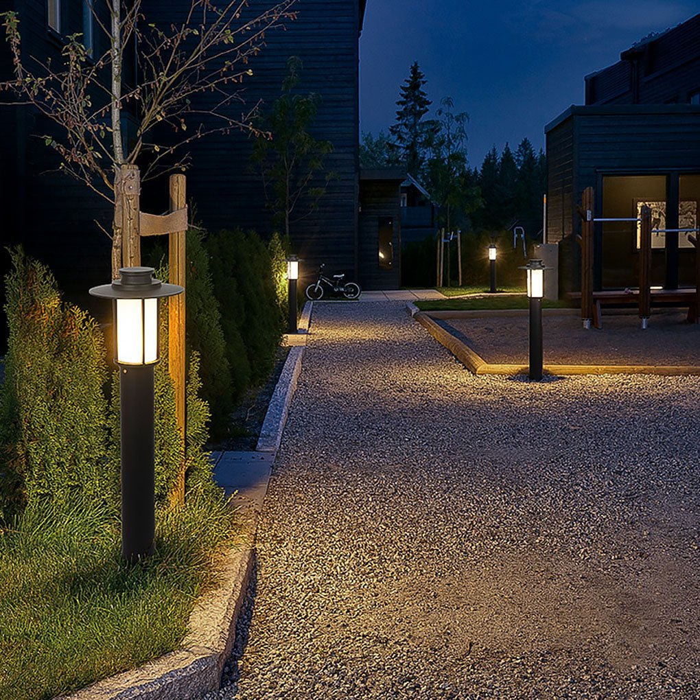 Landscape Bollard Lights Modern Minimalist LED Metal Lamp