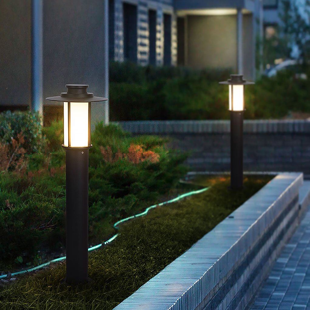 Landscape Bollard Lights Modern Minimalist LED Metal Lamp