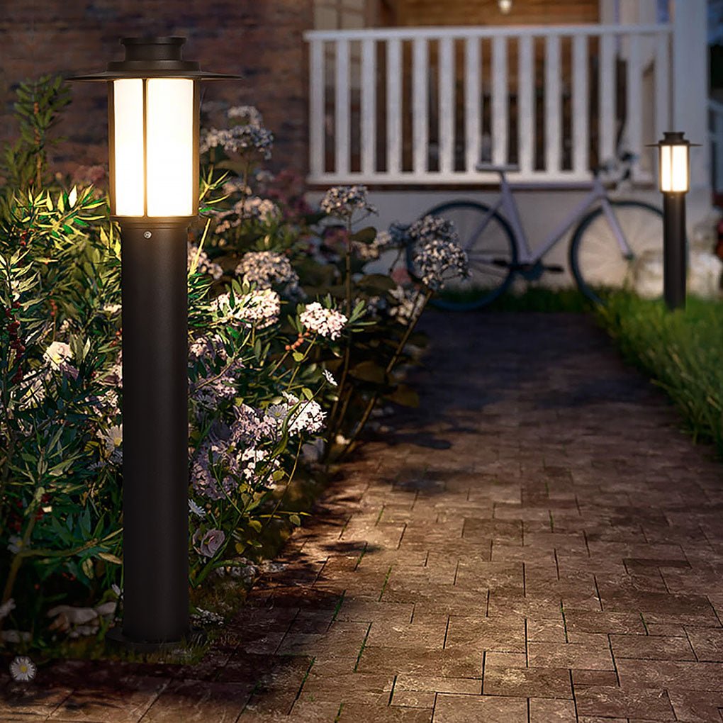 Landscape Bollard Lights Modern Minimalist LED Metal Lamp
