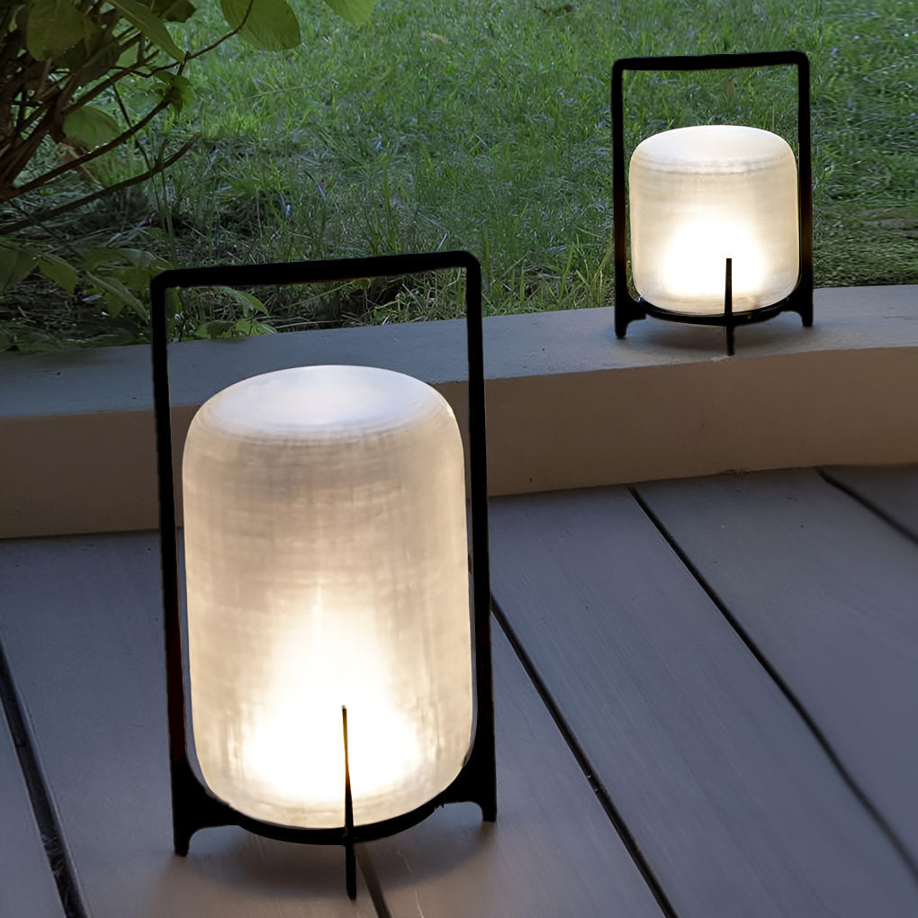 Outdoor Modern Handle Lantern Modern Waterproof LED Light