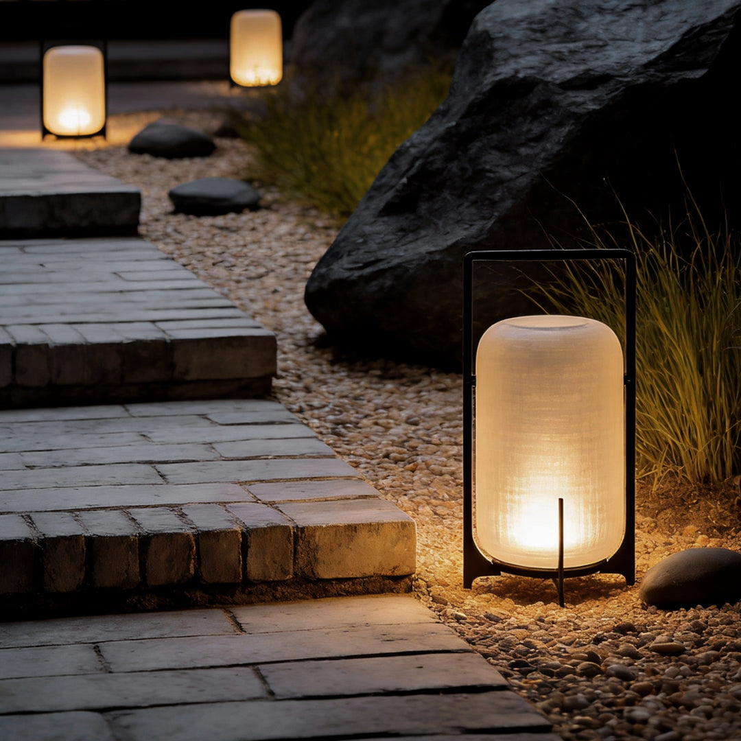 Outdoor Modern Handle Lantern Modern Waterproof LED Light