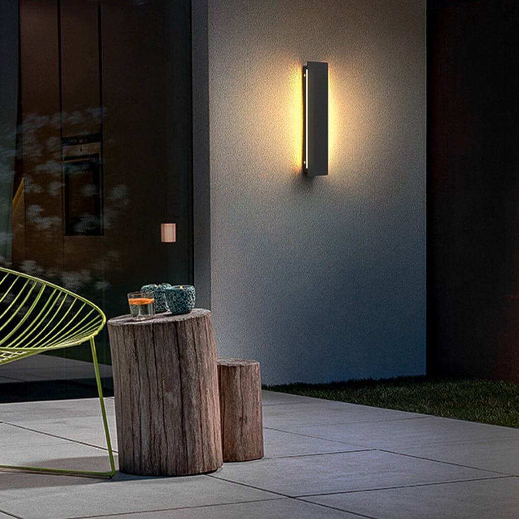 Linear Outdoor Wall Light Modern Waterproof LED Light