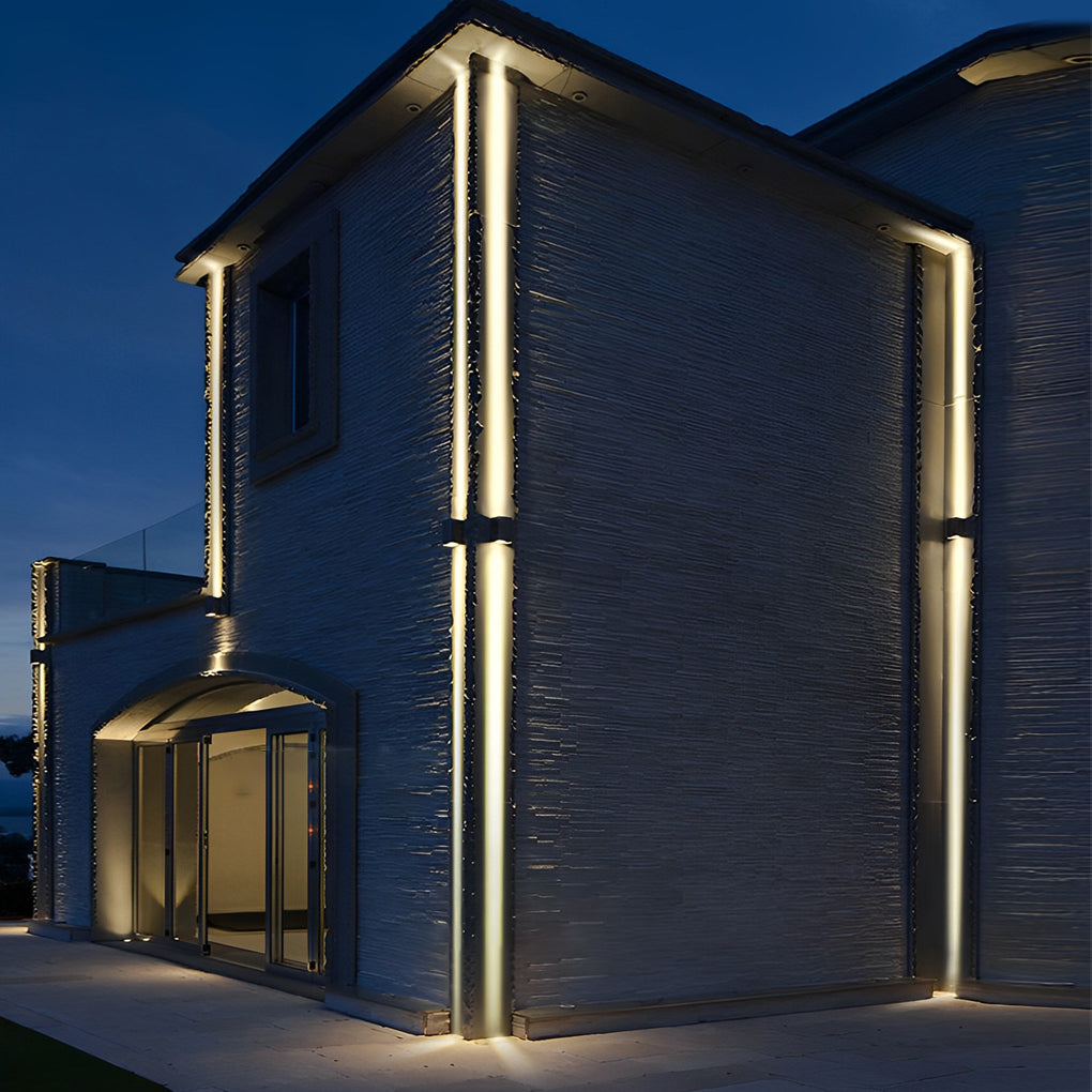 Narrow Beam Wall Sconce Up-Down LED Outdoor Building Wall Washer Light