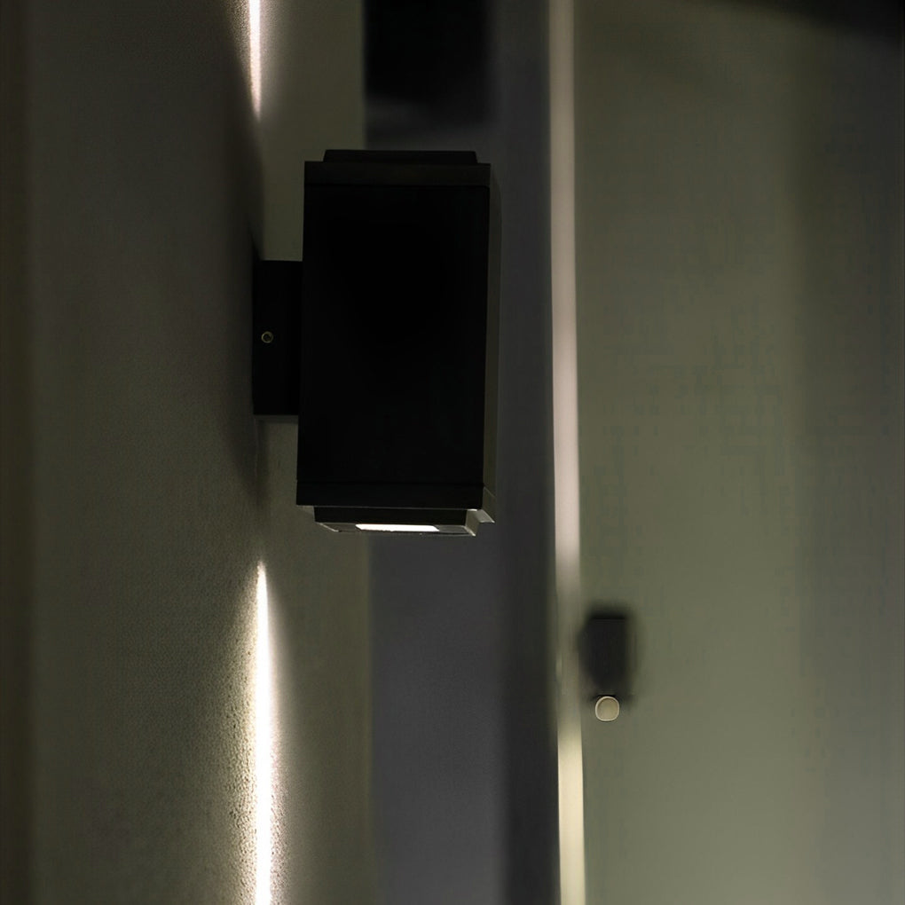 Narrow Beam Wall Sconce Up-Down LED Outdoor Building Wall Washer Light