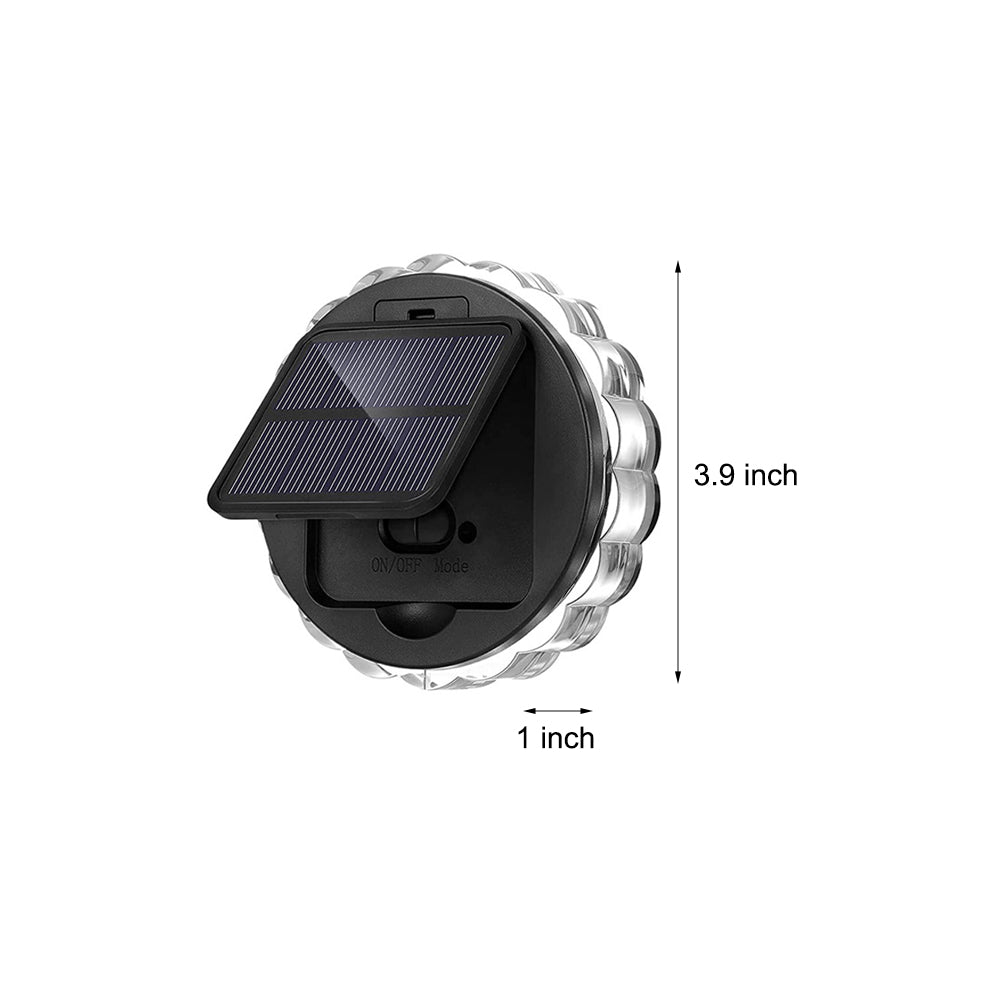 Outdoor Patio Solar Lights Petal Light Design Wall Lamp