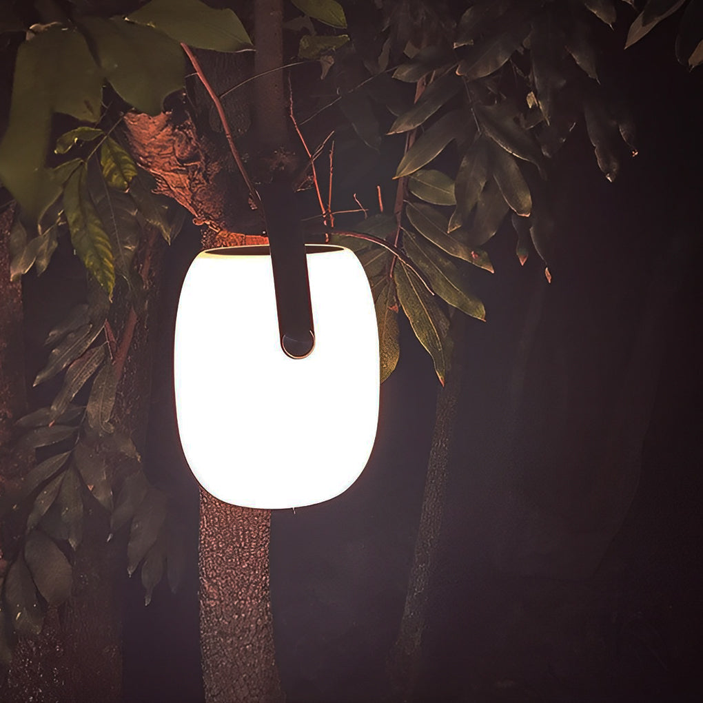 Outdoor Solar Floor Lanterns Portable Lantern LED Light