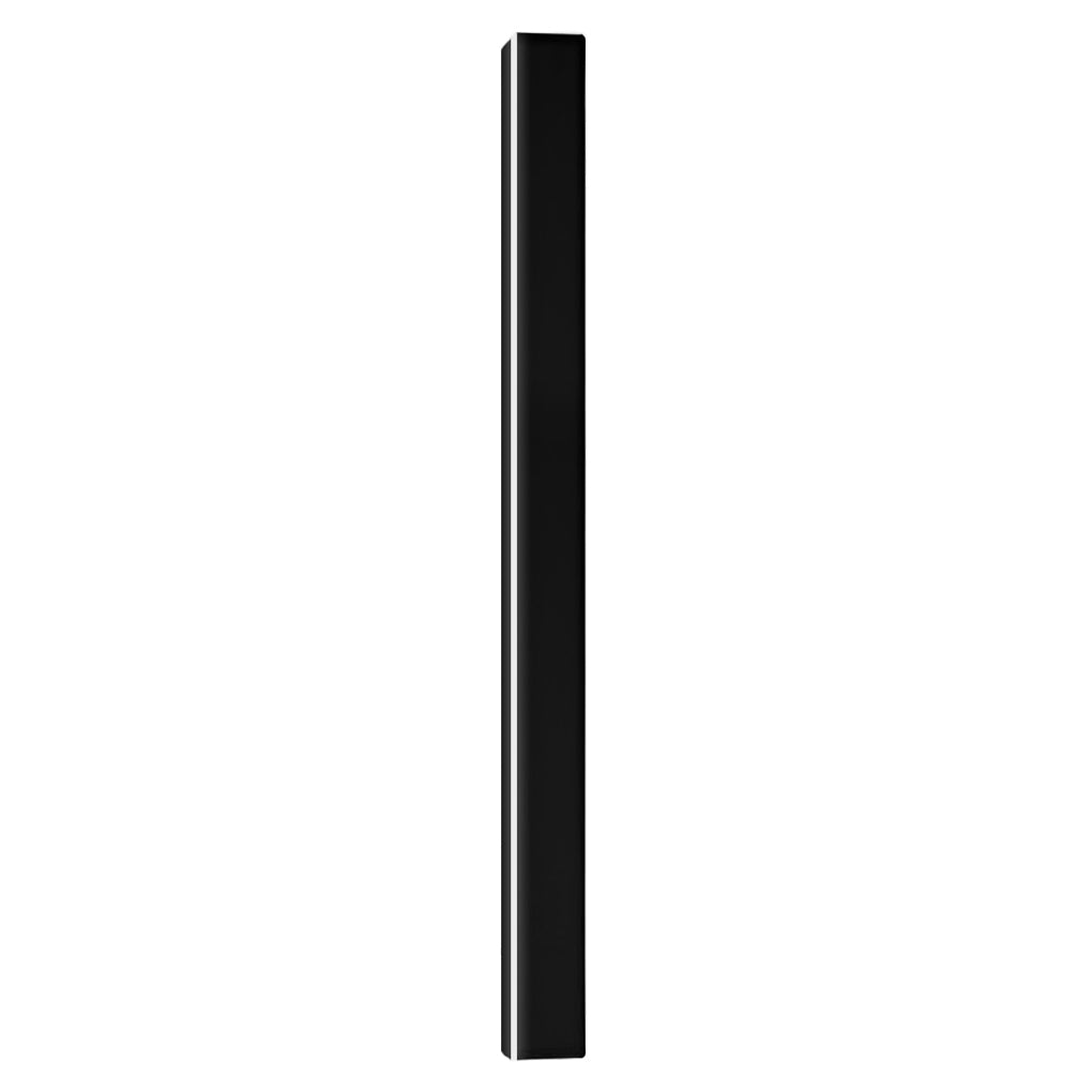 Outdoor Strip Wall Light Black Linear LED Integrated Light