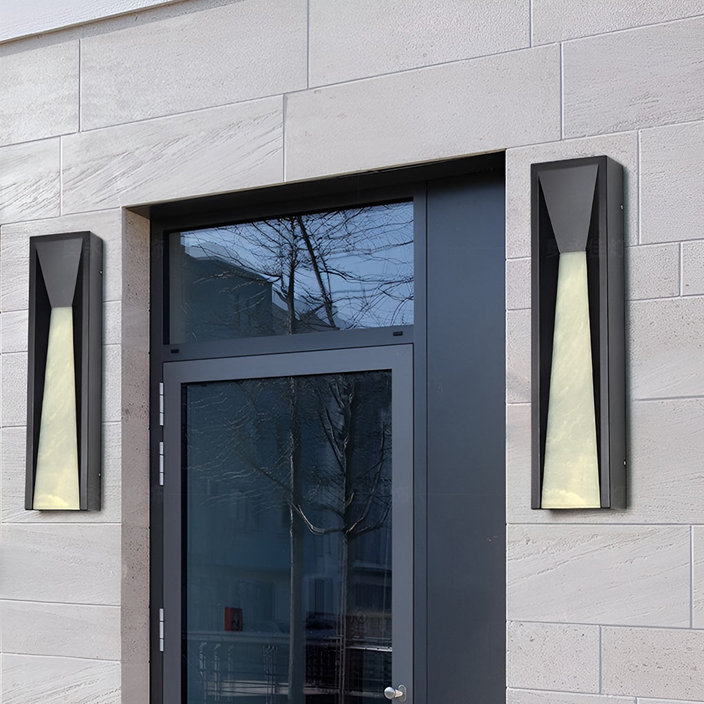 Top Rated Outdoor Wall Lights Modern Rectangular LED Light