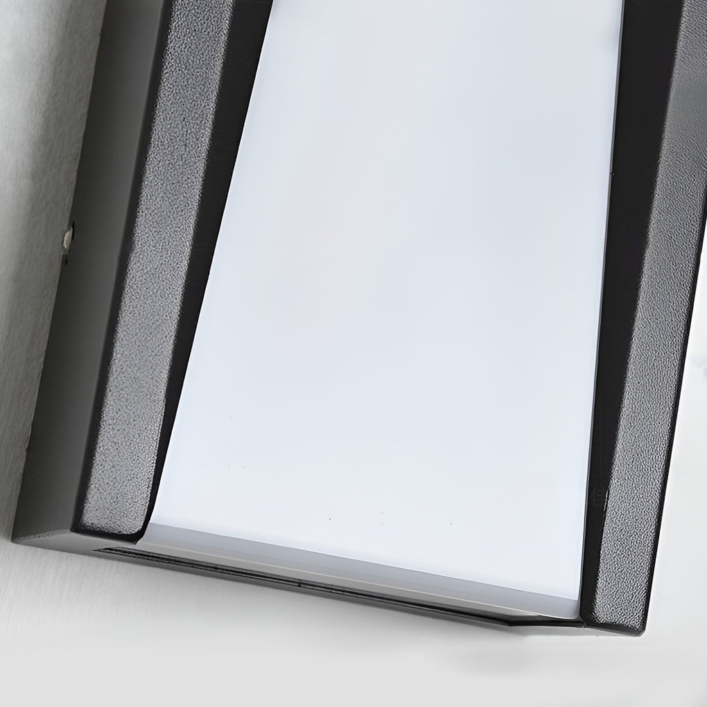 Top Rated Outdoor Wall Lights Modern Rectangular LED Light