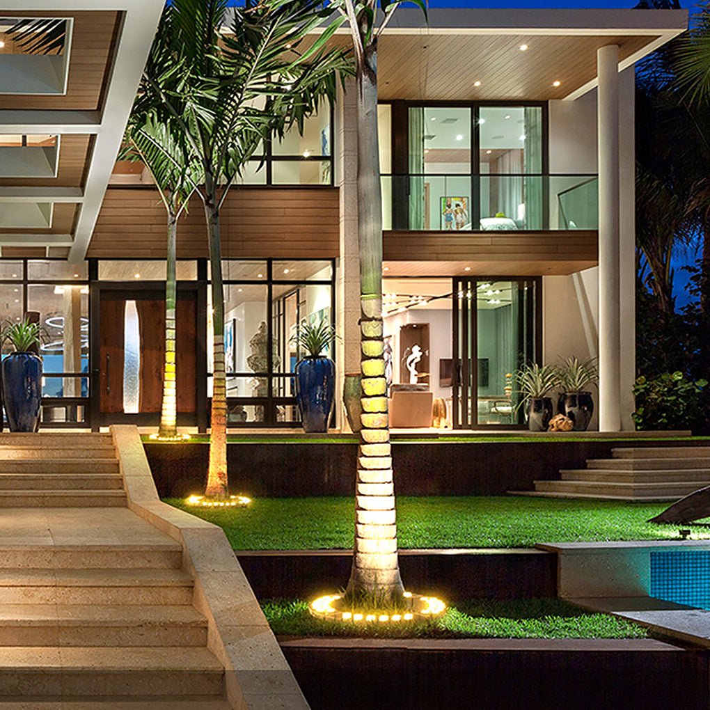 Tree Ring Light Outdoor Waterproof LED Landscape Light