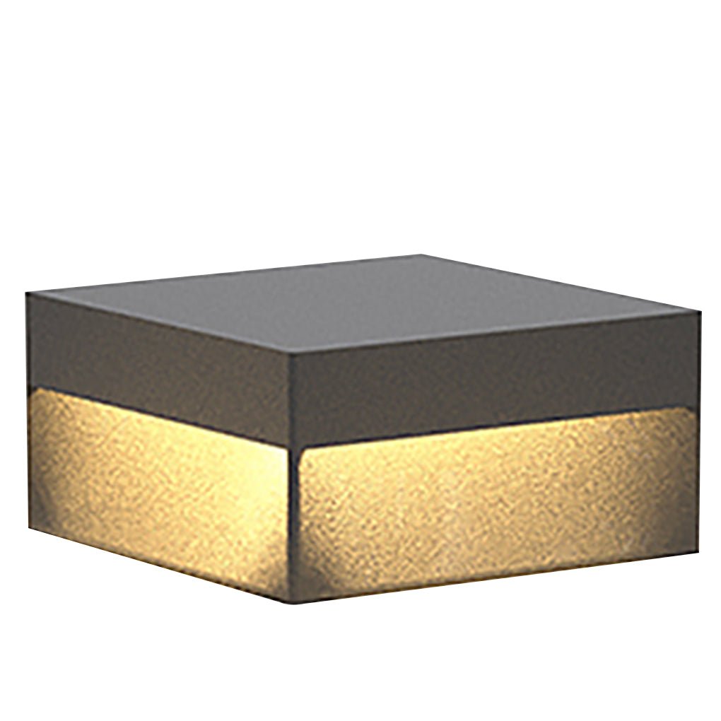 Square Pillar Lights Modern Waterproof Outdoor Fence Light