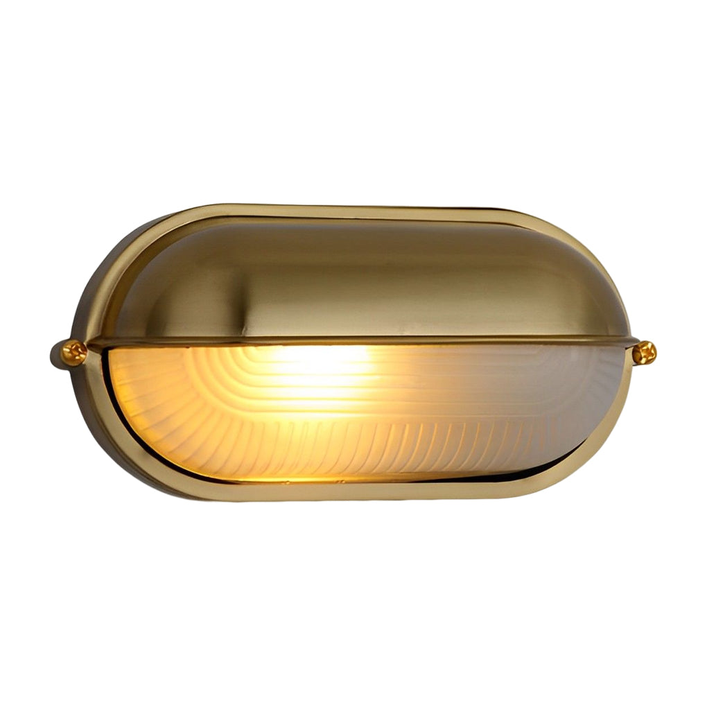 Oval Bulkhead Light Retro Waterproof Industrial Light