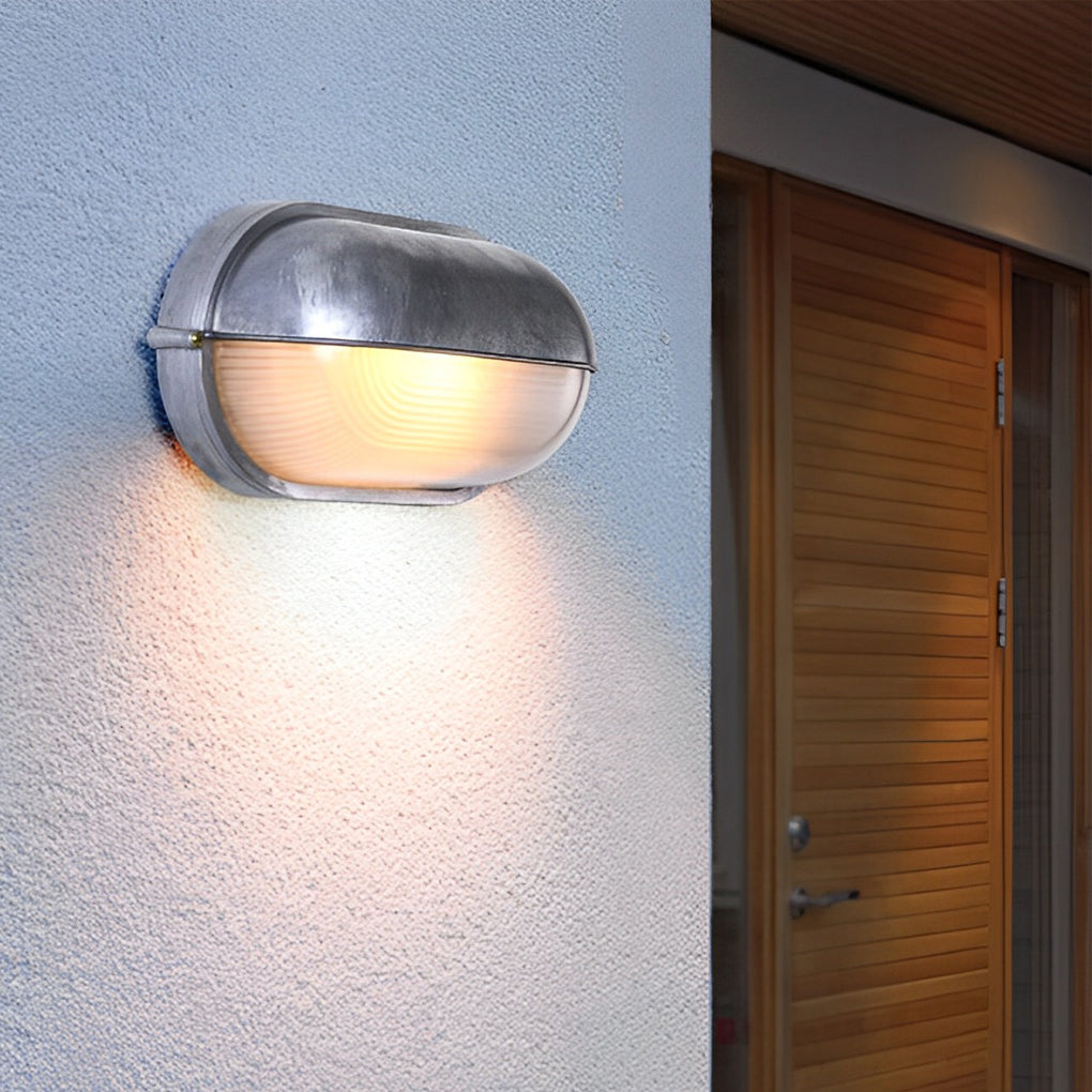 Oval Bulkhead Light Retro Waterproof Industrial Light