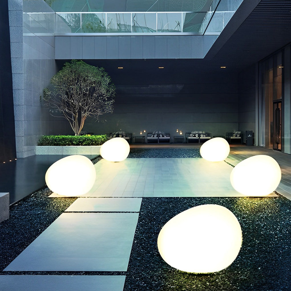 Pebble Lights Modern Outdoor Waterproof Landscape Lamp