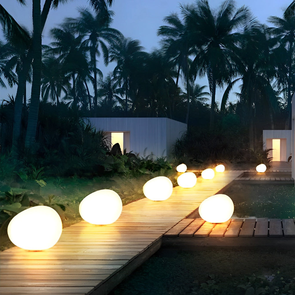 Pebble Lights Modern Outdoor Waterproof Landscape Lamp