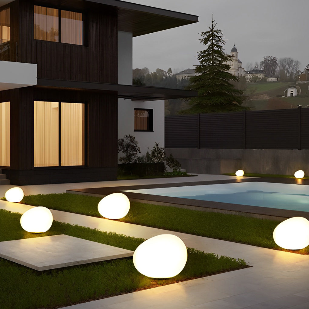 Pebble Lights Modern Outdoor Waterproof Landscape Lamp