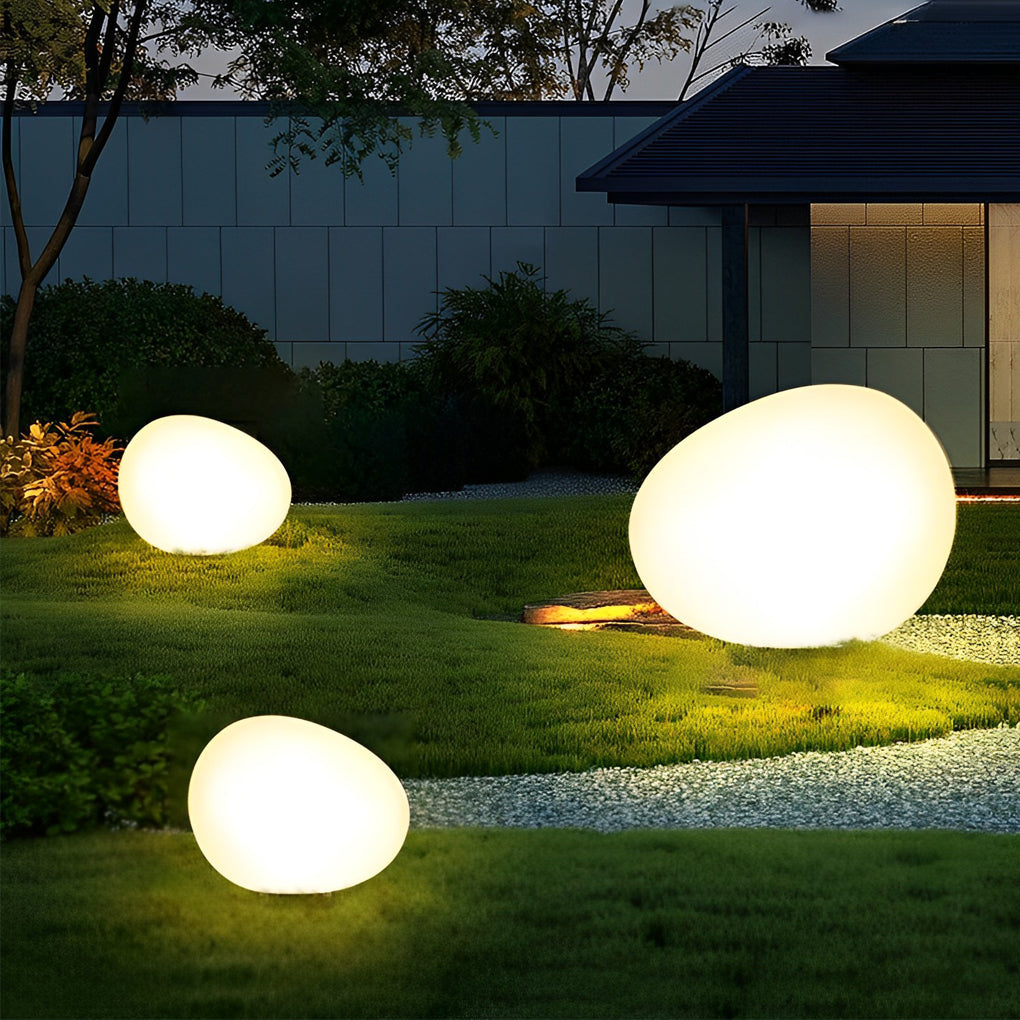 Pebble Lights Modern Outdoor Waterproof Landscape Lamp