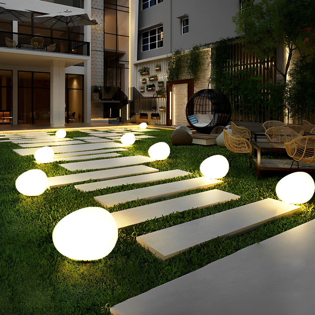 Pebble Lights Modern Outdoor Waterproof Landscape Lamp