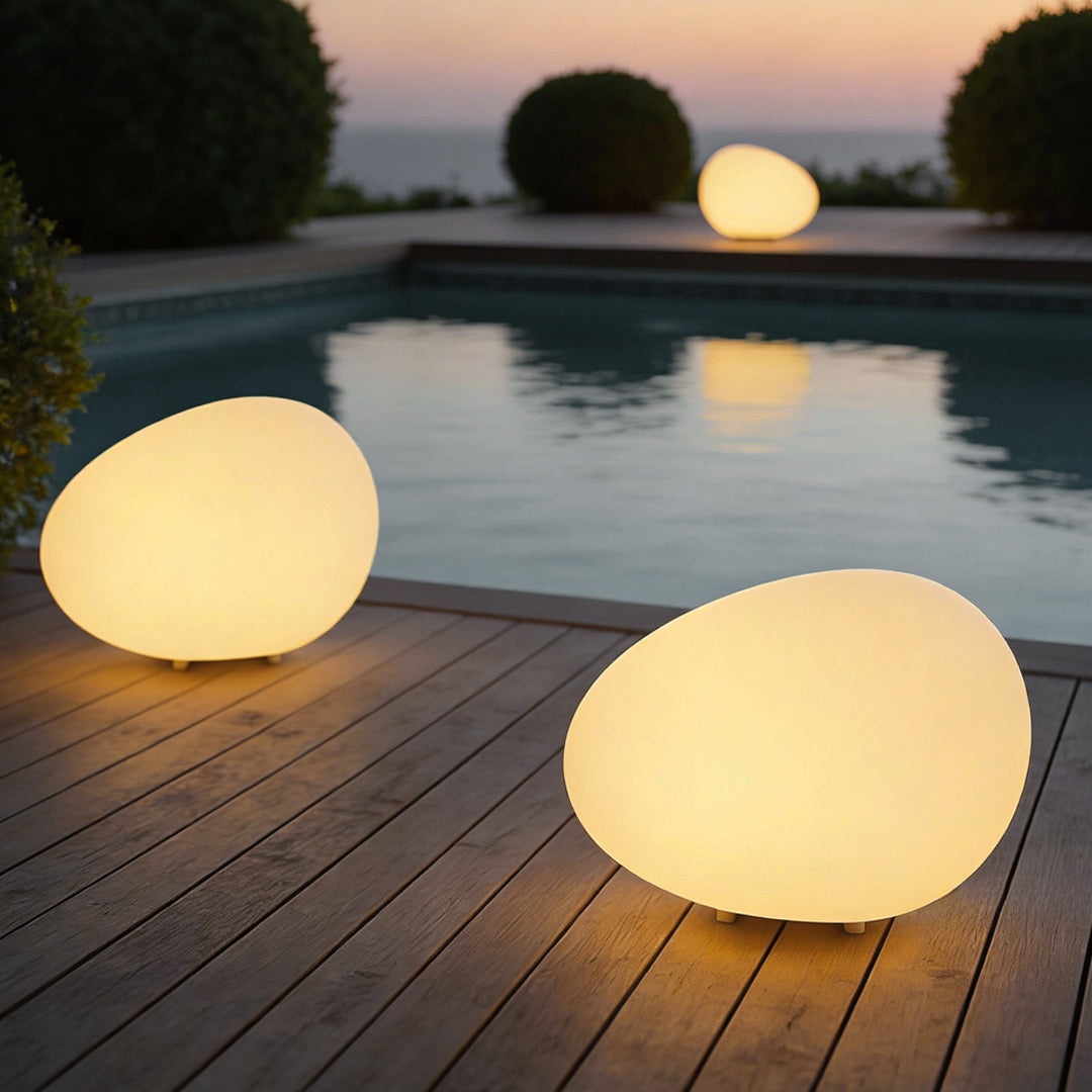 Pebble Lights Modern Outdoor Waterproof Landscape Lamp