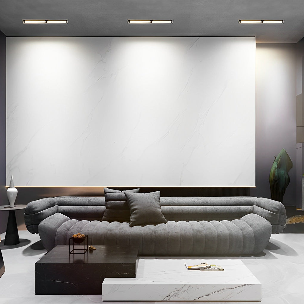 Recessed Linear Light Fixture Embedded LED Anti-Glare Spotlight