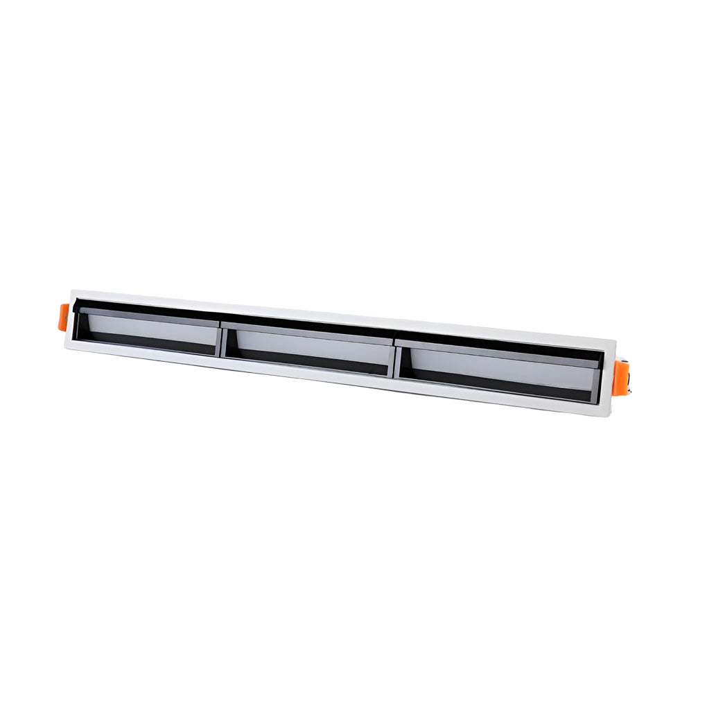 Recessed Linear Light Fixture Embedded LED Anti-Glare Spotlight