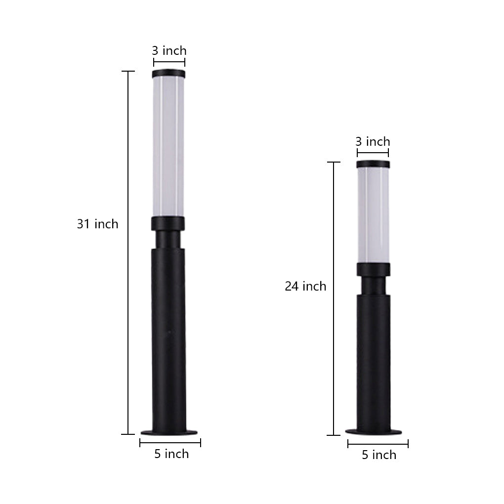 Residential Bollard Lights Outdoor Waterproof Garden Light