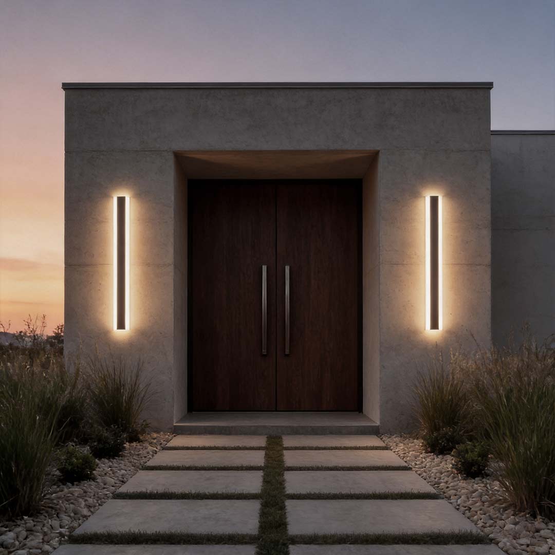 Gate Wall Light Minimalist Waterproof LED Outdoor Light