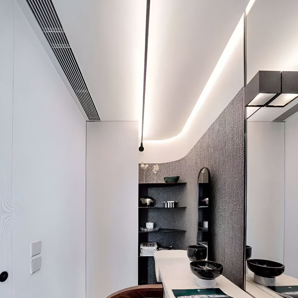 Skyline Linear LED Lighting Rotatable Ultra-Thin Steel Bar Light