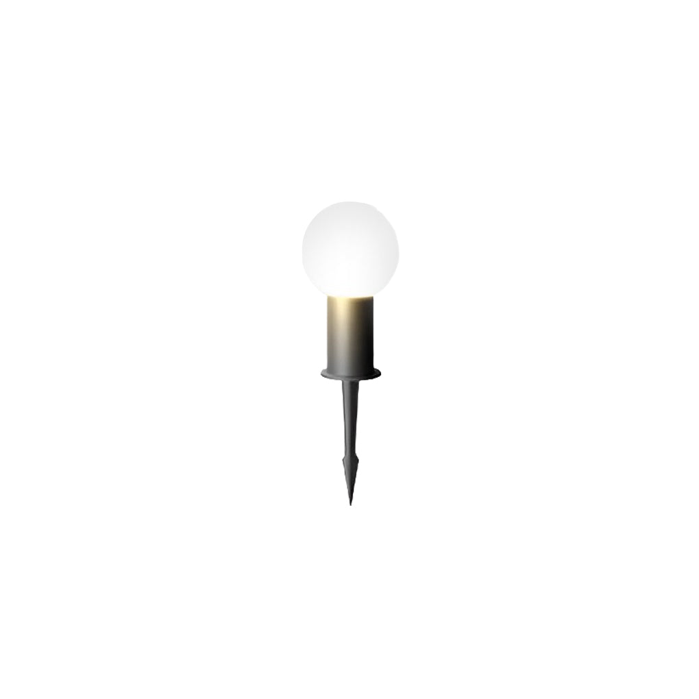 Round Bollard Lights Elegant Spherical Lampshade LED Light
