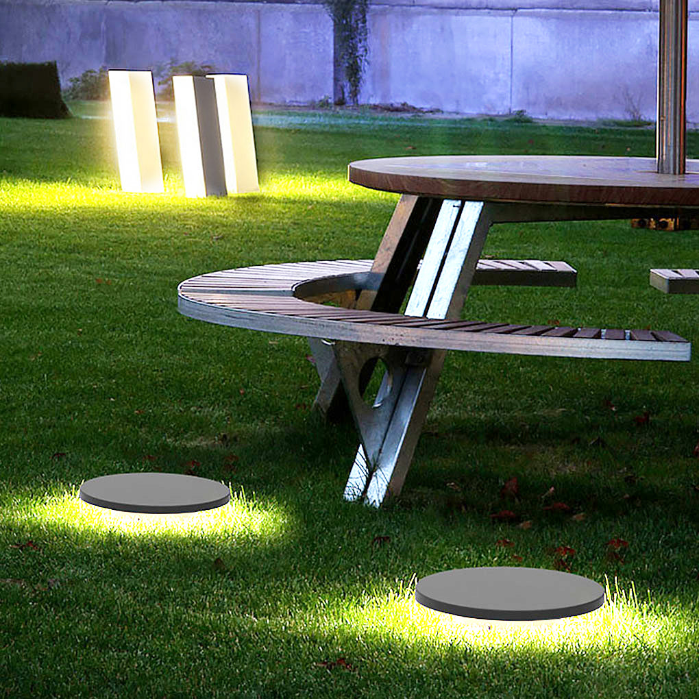 Round Lawn Light LED Die-Cast Aluminum Burying Lamp