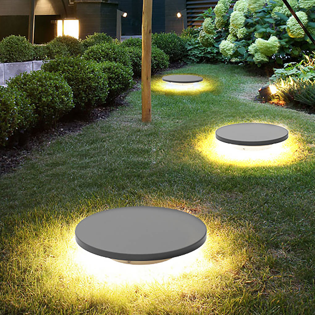 Round Lawn Light LED Die-Cast Aluminum Burying Lamp