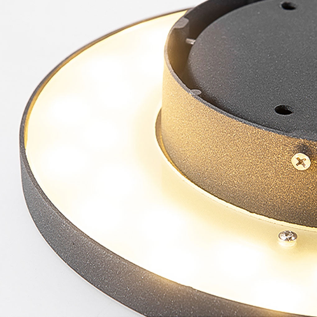 Round Lawn Light LED Die-Cast Aluminum Burying Lamp
